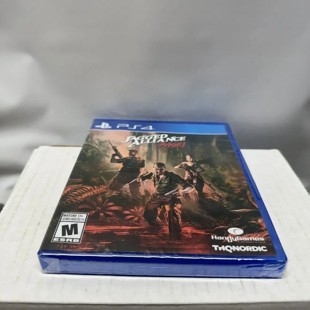 Jagged Alliance Rage PS4 Sony PlayStation 4 Strategy RPG Game THQ Brand New Seal